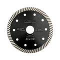 SHDIATOOL 125mm Super-Thin Diamond Turbo Cutting Blades Sintered Turbo Diamond Saw Blades Cutting Disc for Ceramic Tile Granite