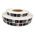 Cheap Price Self Adhesive Lipstick Labels Printing Custom Waterproof Colorful Cosmetic Roll Label Stickers