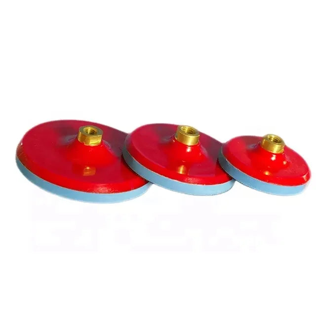 2024 Top Quality 4" 5" 6" 7" Plastic Backers Pads/ Back Pads for Polisher with M14 or 5/8"-11 Thread