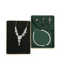High Grade Multifunction Wedding Ring Bracelet Necklace Fancy Metal Jewelry Display Tray for Jewelry showcase