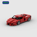 Hot Sale Classic Wholesale Brick Red Supercar Building Blocks Model Toys for Girls Gift Building Block Sets Car