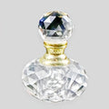 Faceted Cutting Crystal Perfume Bottle Glass Oil Bottle Wholesale