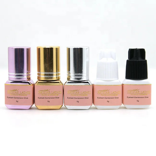Korean Medical Grade Organic Custom Packaging Logo Volume Eyelash Extension Adhesive Storage Private Label Eyelash Glue