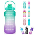Best Selling Plastic Bottle With Handle BPA-free Plastic Sport Drinking Water Flask Plastic Food Grade Workout Flask