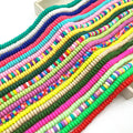 Tube Colorful Spacer loose Beads Polymer Clay Heishi Beads