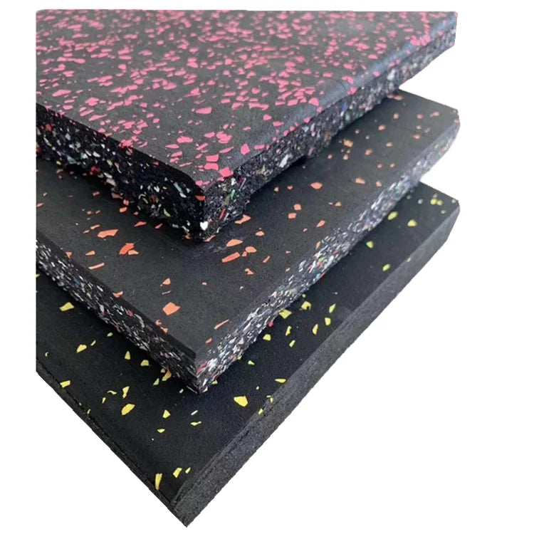 Custom 15mm Recycled Rubber Waterproof Anti-Slip Interlocking Gym Sports Equipment Flooring Durable Rubber Mats for Shooting