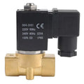 Free Samples Industrial Compressor Parts Solenoid Valve Small Size Water 220V 1/2 Inch High Temperature Valve