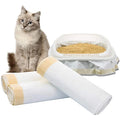Custom Cat Litter Liner Biodegradable Drawstring Cat Lritter Box Tray Liner Cat Waste Bag