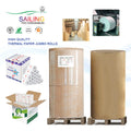 Jumbo Raw Material Wide ATM Thermal Paper Roll for Bank Receipt Slitting Machine