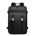 New Stylish Waterproof Nylon 17 Inches Men Black Office Unisex Leisure Laptop Bags & Covers Backpack with Trolley