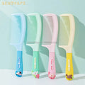 Cute Cartoon Animal Rabbit Handle PP Material Combs for Kids Children Safe Eco-friendly Hair Combs Wholesale