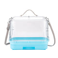 USMILE New Ornamental OEM&ODM Portable Sustainable Large Capacity Transparent Acrylic Hamster Cage Handbag With Adjustable Strap