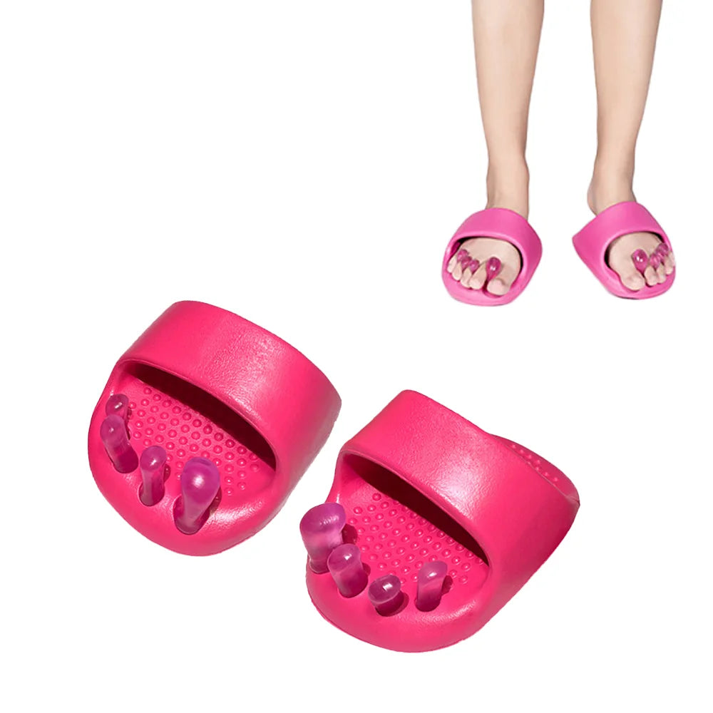 Arch Exerciser Slipper for Foot Pain Toe Separator ShoesArch Support for Plantar Fasciitis and Flat Feet Calf Strengthener