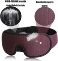 Handmade Cotton Sleep Mask Blackout Comfortable Breathable Eye Mask for Sleeping Adjustable Blinder Blindfold