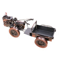 Iron Walking Tractor Model Retro Style Ornaments Office Creative Home Decoration Photographic Props