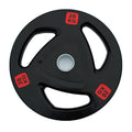 Factory Barbell Plate 2.5kg to 25kg Fitness Equipment Rubber Iron Barbell Plates Free Weights Aperture 5cm
