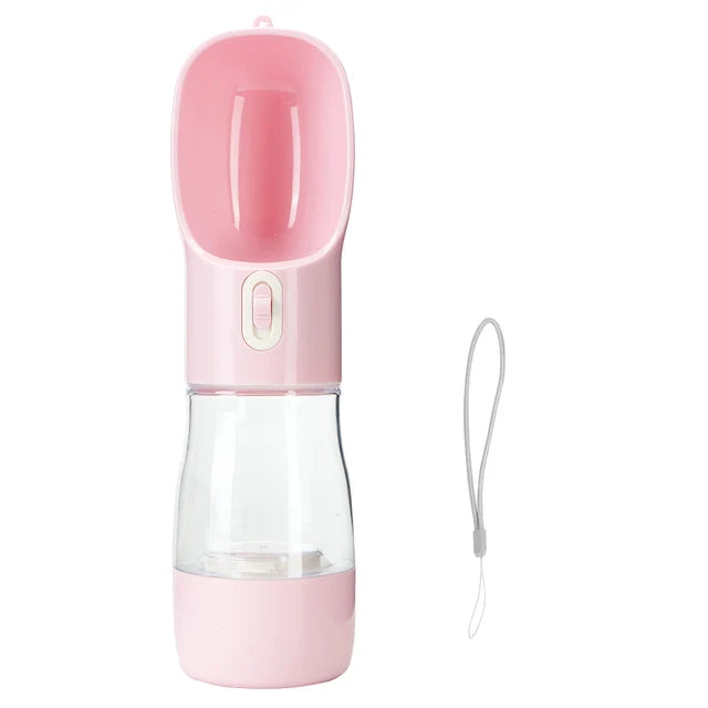 2024 Portable Pet Water Dispenser Feeder 2 in 1 Dog Travel Water and Food Bottle Cat Puppy Walking Drinking Bowl Pet Supplies