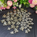 1" 0.5" Crystal Turtle Natural Magic Healing Stone Pyrite Turtles for Collection and Gift