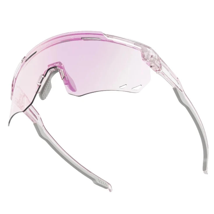 ROCKBROS Outdoor Road Sports Photochromic Cycling Sunglasses UV Protection for Fishing & Casual Use