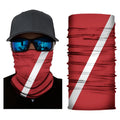 Seamless Plain Neck Gaiter for Women Summer Quick Dry Outdoor Activities Polyester Long Cycling
