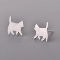 Real 925 Sterling Silver Large Earrings for Women Ladies Statement Jewelry Korean Earrings