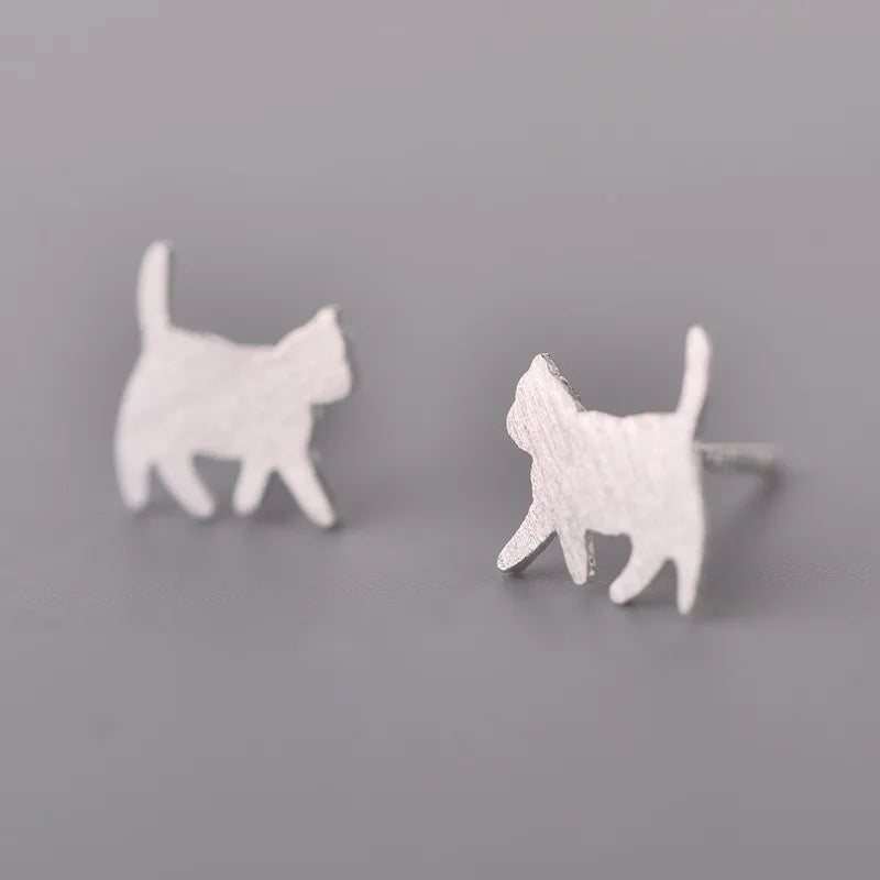 Real 925 Sterling Silver Large Earrings for Women Ladies Statement Jewelry Korean Earrings