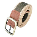 Lebei Adjustable Metal Buckle Woven Canvas Belt Durable Trending Fashion for Men Promotional & Business Gift