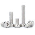 DIN 7984 Hexagon Socket Head Cap Screws Low Head Customizable Sizes Metal Material M2-M10 Metric Thread Sizes Available Inch