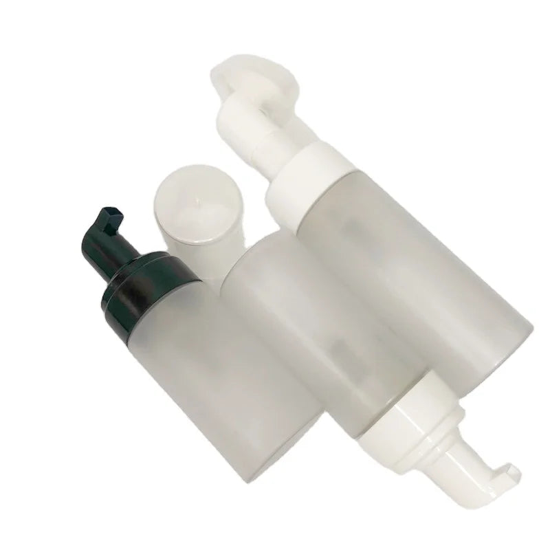 Travel Size Mini Foam Pump Dispenser 100ml 120ml 150ml 200ml for Clear Plastic Pet Bottles for Skin Care Serum Lotion Shampoo