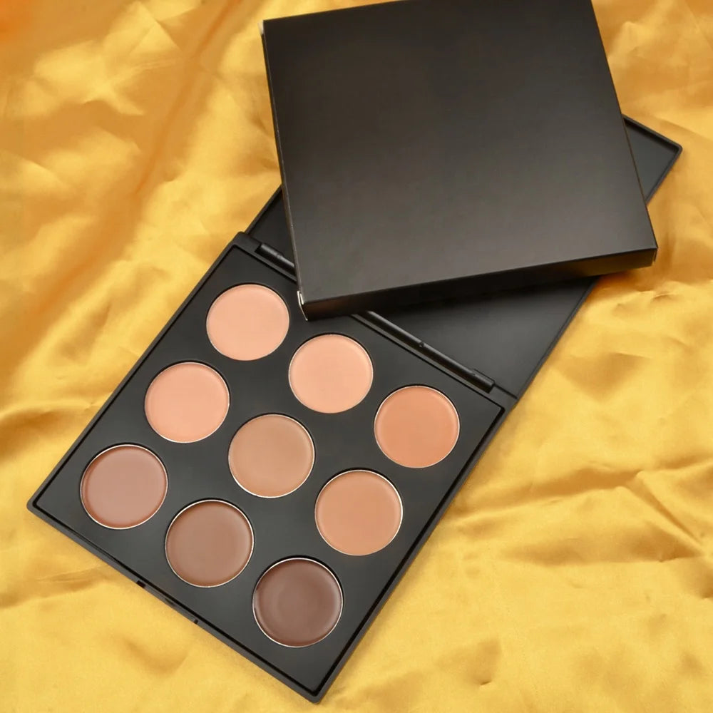 Matte Full Coverage Vegan Concealer Lace Wig Contour Concealer Palette