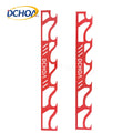DCHOA Customized 6 Rolls Vinyl Roll Storage Rack