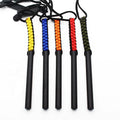 4inch Custom Paracord Feuerstein Handcraft Survival Firesteel Fire Starter for Outdoors