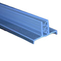 Transparent PVC plastic label holder display rack supermarket promotion display rack