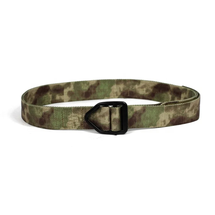 GAF Nylon Outdoor Activities Double Buckle Custom Color Webbing Tactical Utility Belt with Professional Protection for Mens