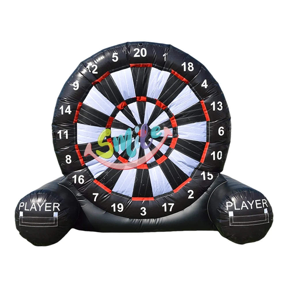 Blow up Giant Sports Soccer Human Board Inflatable Football Darts with air Blower