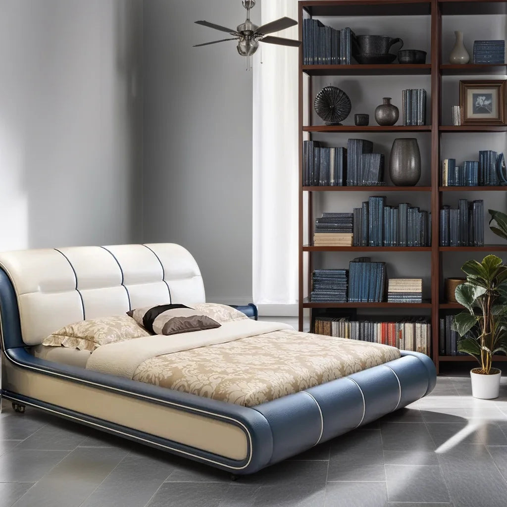 Queen Bed Frame Bedroom Set Comforter Frame with Storage Wood  1 Set Order Furniture Modern  Women Base Platform  Wood Queen Bed