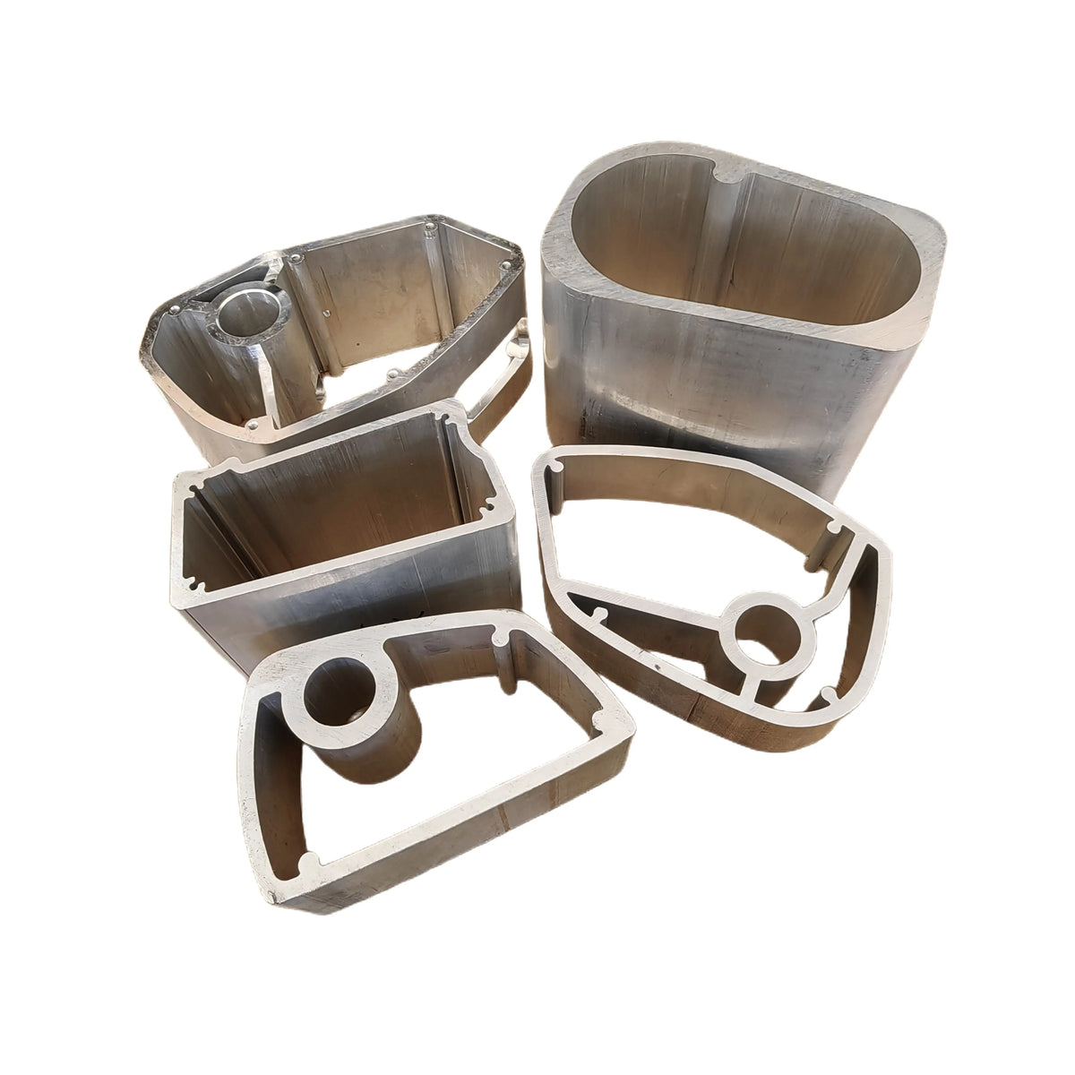 Custom Durable Aluminium Alloy Profile Battery Box Professional Electric Bicycle Battery Case Parts HENGXINYU HXY127-0197 MegaBDM