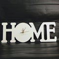 RubySub 475*175*5mm HOME Shape MDF Custom Wood Sublimation Wall Clock Blanks