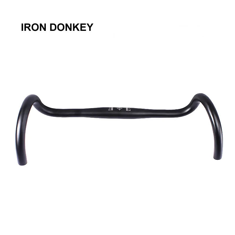 IRONDONKEY Cycling Road Mountain Racing Bike Handlebar Drop Bar for Bicycle Accessories Aluminum Alloy Ultralight 31.8*420mm