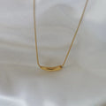 Joolim 18k Gold Plated Minimalist Bar Pendant Necklace Stainless Steel  Necklace Tarnish Free Gold Jewelry  Wholesale