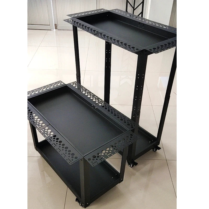 Car Workshop Garage Metal Tool Cart with 2 Inch Wheels Car Dent Repair Tools