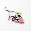 Keychain Manufacturers Wholesalers Personalized Design Custom Name Logo Animal Molds Fashion Enamel Metal Keychain