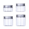 PET Cream Jar 30g 50g 60g 80g with Lid Cosmetic Skin Care Plastic Jar Food Grade