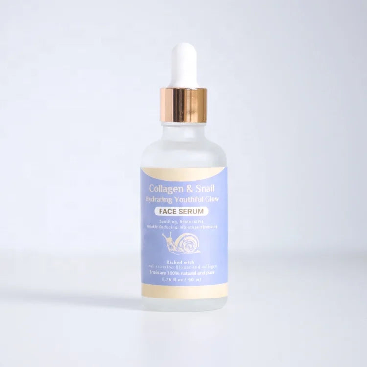 Factory Price Vegan Skin Care Products Set Collagen Snail Brightening Lightening Whitening Skin Care Set