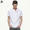 OEM Short Sleeve Linen Top Casual Half Sleeve Men's Shirt