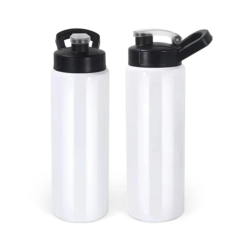 26oz Sports Camping Sublimation Blanks Tumblers Sports Water Bottle with Handle Locking Lid 25pcs/ctn