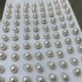 Wholesale Edison Loose Pearl 11-12mm Paired AAAAA Grade Natural Color Freshwater Pearl Round Shaped