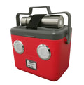 Wireless Portable 15L Speaker Cooler Rechargeable Battery Vacuum Flask Cooler Box for Outdoor Tents Used Cars for Food Wine Cans