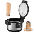 Pearl Cooker for Milk Tea Room Bakery 1850W Pearl Bubble Tea Boba Rice Cooking Machine 12L Commercial Tapioca Pearl Boba Cooker