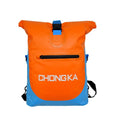 Custom Floating Waterproof Dry Bag Backpack 20L Front Zip Pocket